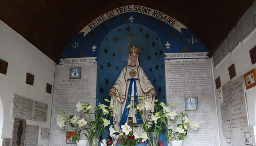 Notre Dame du Très Saint Rosaire a prévenu la France à Tilly
